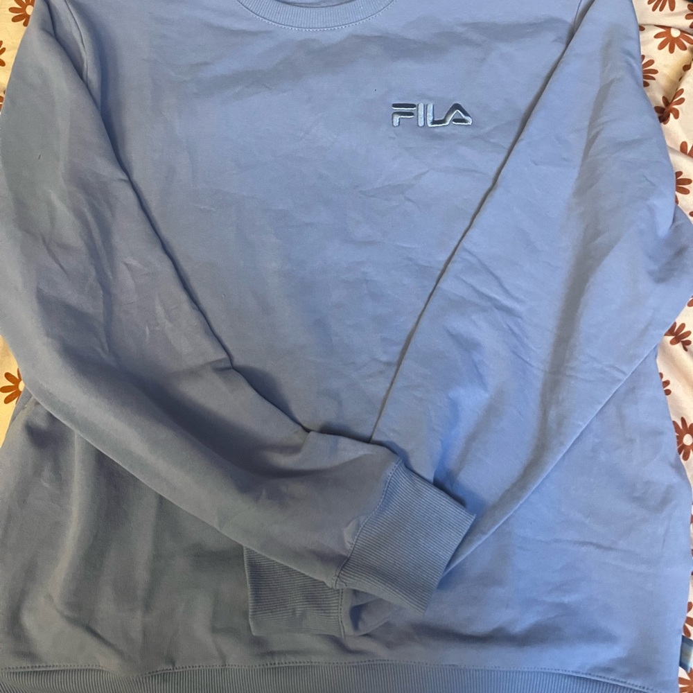 Fila Light Blue Crewneck